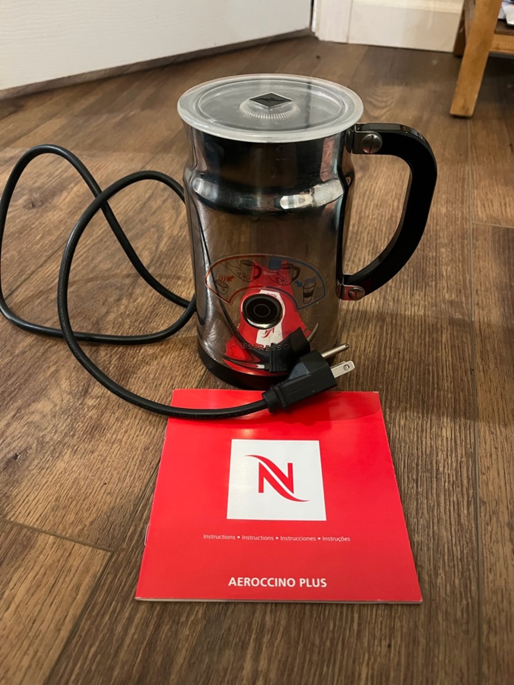 Nespresso Stainless Steel Milk Frother